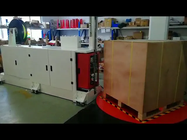 Fully automatic arrow strapping machine