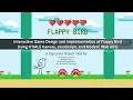 Interactive Game Design and Impl of Flappy Bird Using HTML5 Canvas JavaScript and Modern Web APIs