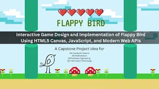 Interactive Game Design and Impl of Flappy Bird Using HTML5 Canvas JavaScript and Modern Web APIs