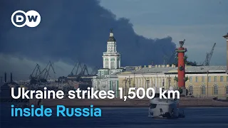 putin s home city under attack is russia losing control of its airspace dw news