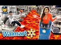FLOOR IS LAVA CHALLENGE IN WALMART we got banned ft Molly Eskam