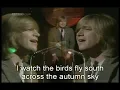 Justin Hayward - Forever Autumn (1978) [with lyrics on screen]