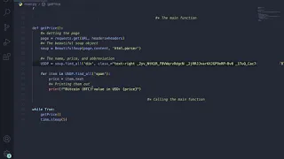 Bitcoin Pricer Python Projects
