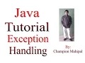 Learn Java Tutorial 23 Exception Handling try catch block with example