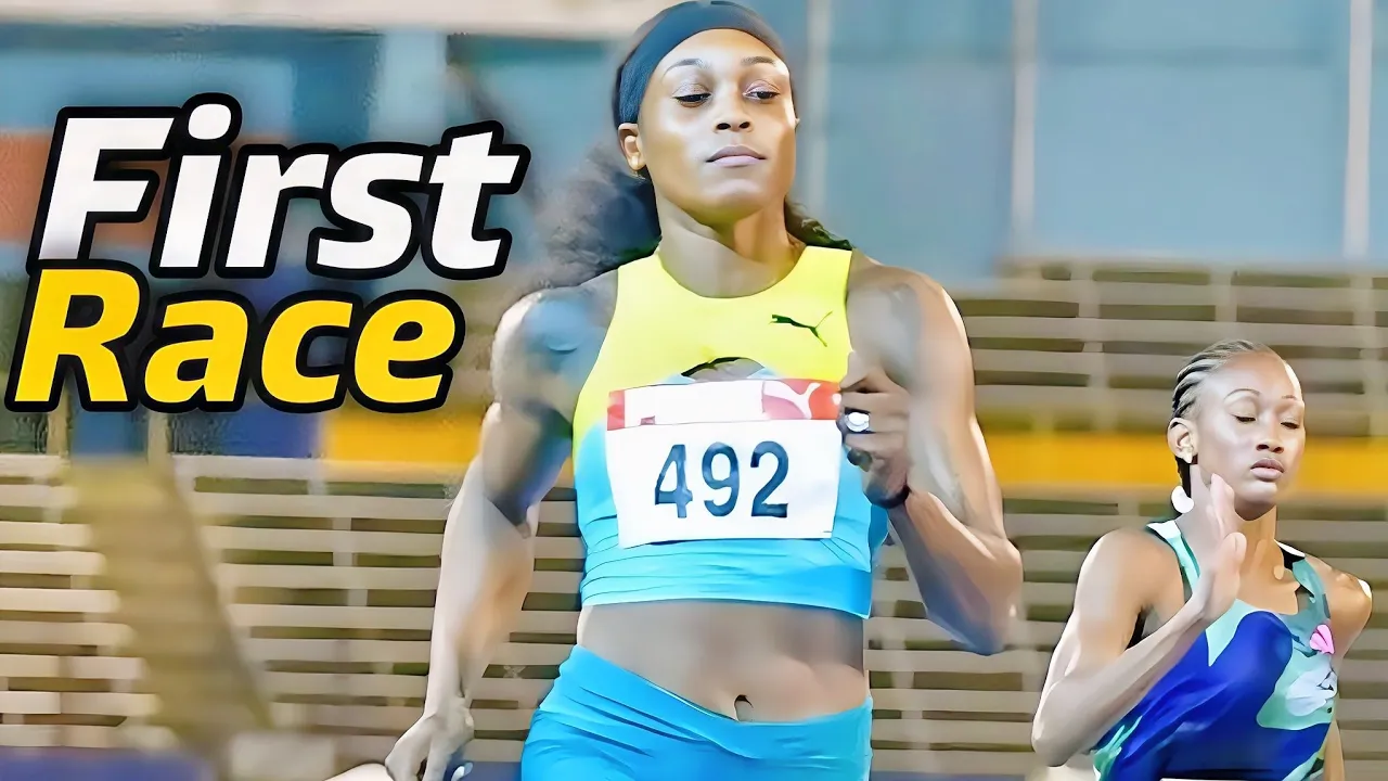 Elaine Thompson Herah First Race 2024 USATF Bermuda Grand Prix