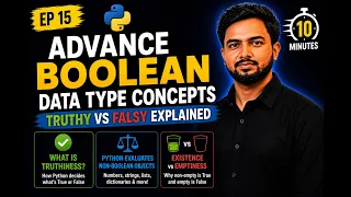 Advance Boolean Data Type Concepts Ep 15 Truthy vs Falsy Explained