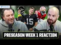 NFL Preseason Week 1 Recap Fernando Mendoza Drew Allar Top Rookie Performances