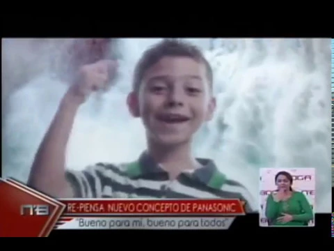 Re-Piensa nuevo concepto de Panasonic Bueno para mi, bueno para todos