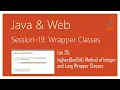 Wrapper Classes in Java highestOneBit Method of Integer and Long Wrapper Classes in Java