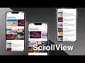 SwiftUI Tutorial How to work with ScrollView for Complex Layouts