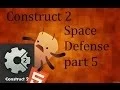 Construct 2 Space Defense the basics Part 5 page scrolling