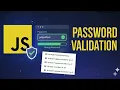 Password Validation in Javascript