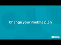 iiHelp - How to change your mobile plan