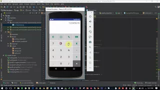 Developing 1st complete android app - Mini Calculator Code