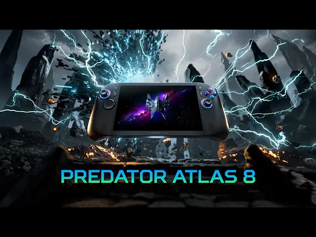 2026 Predator Atlas 8 | The Ultimate Gaming Handheld | Predator Gaming