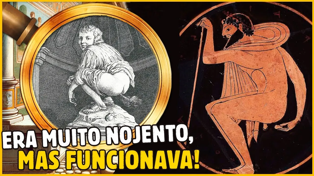 ERA ASSIM QUE FAZIAM PARA SE LIMPAR, TER HIGIENE E VIVER NA ROMA ANTIGA
