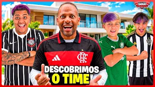 DESCOBRIMOS PRA QUAL TIME A TURMA DA SOPHIA TORCE ! - arthur se machucou