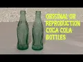 How to tell the difference between a original and a reproduction Christmas coca cola bottle 1923