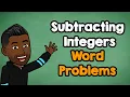 Subtracting Integers Word Problems