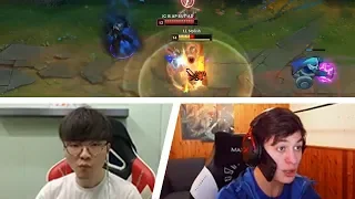 FAKER INSANE 1v1 | LL STYLISH OUTPLAY WHILE ON PHONE FUNNIEST MOMENTS OF THE DAY #300