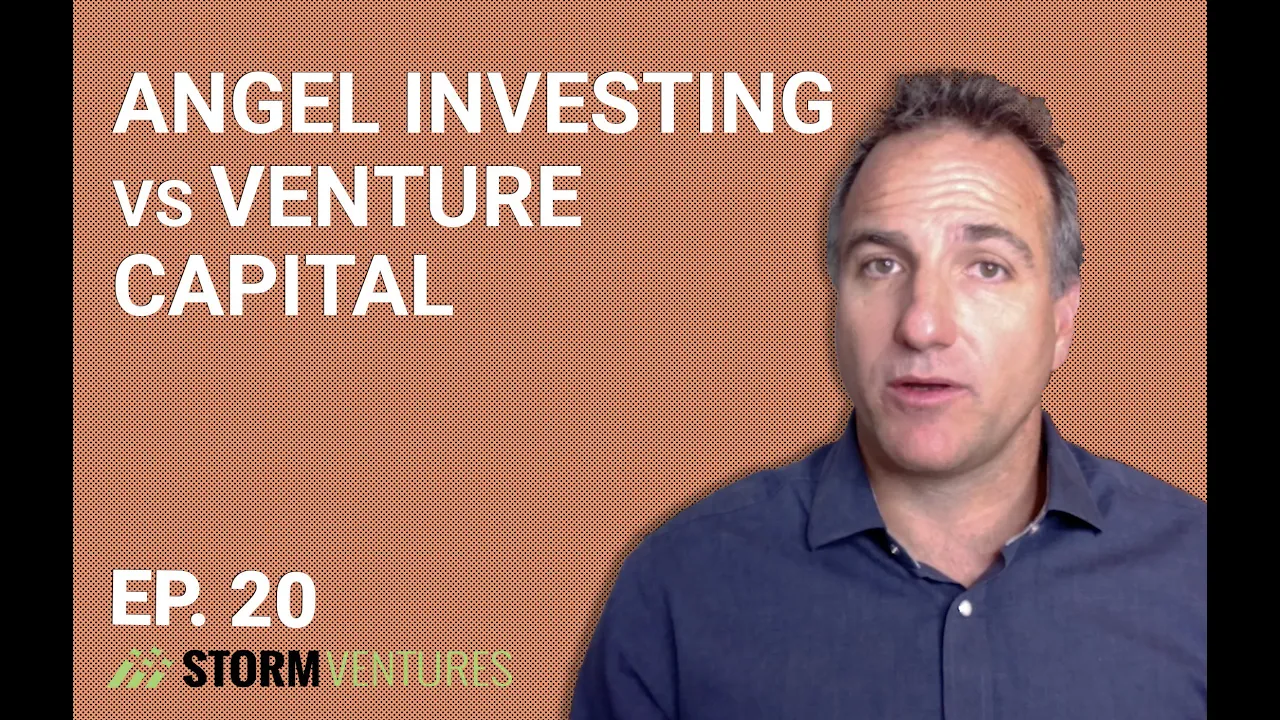 Angel investing vs. venture capital - AskAVC #20