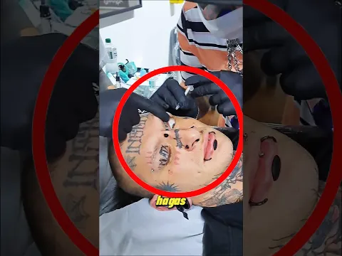 ¡Nunca tatúes tus ojos!😱