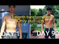 What happens if you only do PULL UPS for 3 months