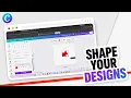 How to Create Custom Shapes in Canva Bespoke Geometry Pieces