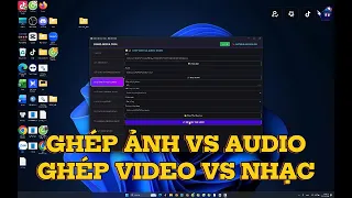 Ghép ảnh vs audito và  ghép video với nhạc
