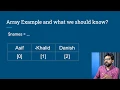 PHP Course - Array construction and traversing using for loop in
