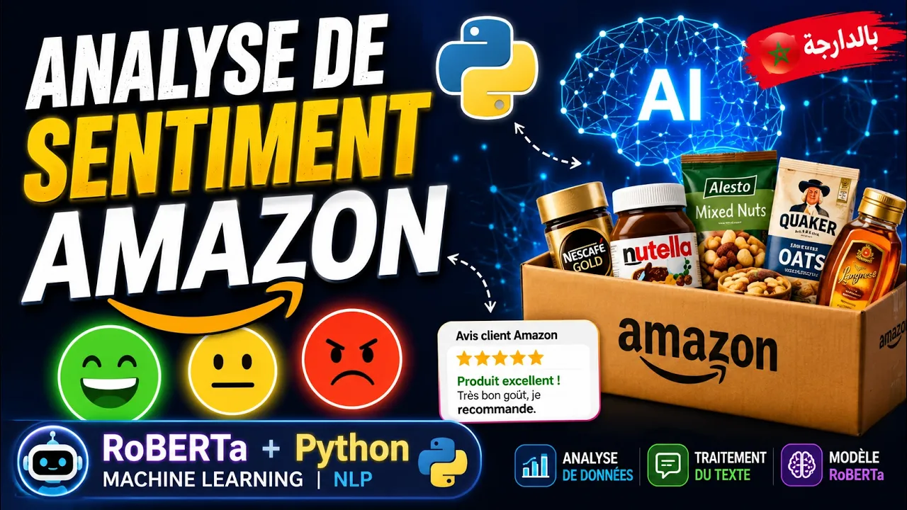 AI - Sentiment Analysis in Darija - استكشف تحليل المشاعر باستخدام بايثون