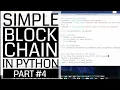Creating Blockchain with Python - Hashing Function