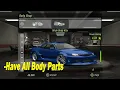 Cheats Code Need for Speed Underground 2 - Have All Body Parts