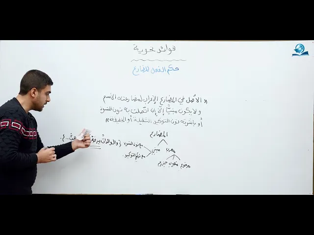 ⁣فوائد نحوية : حكم الفعل المضارع