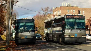 Front POV BxM2 Full ride from Riverdale to Midtown onboard 2007 MCI D4500CL 3379