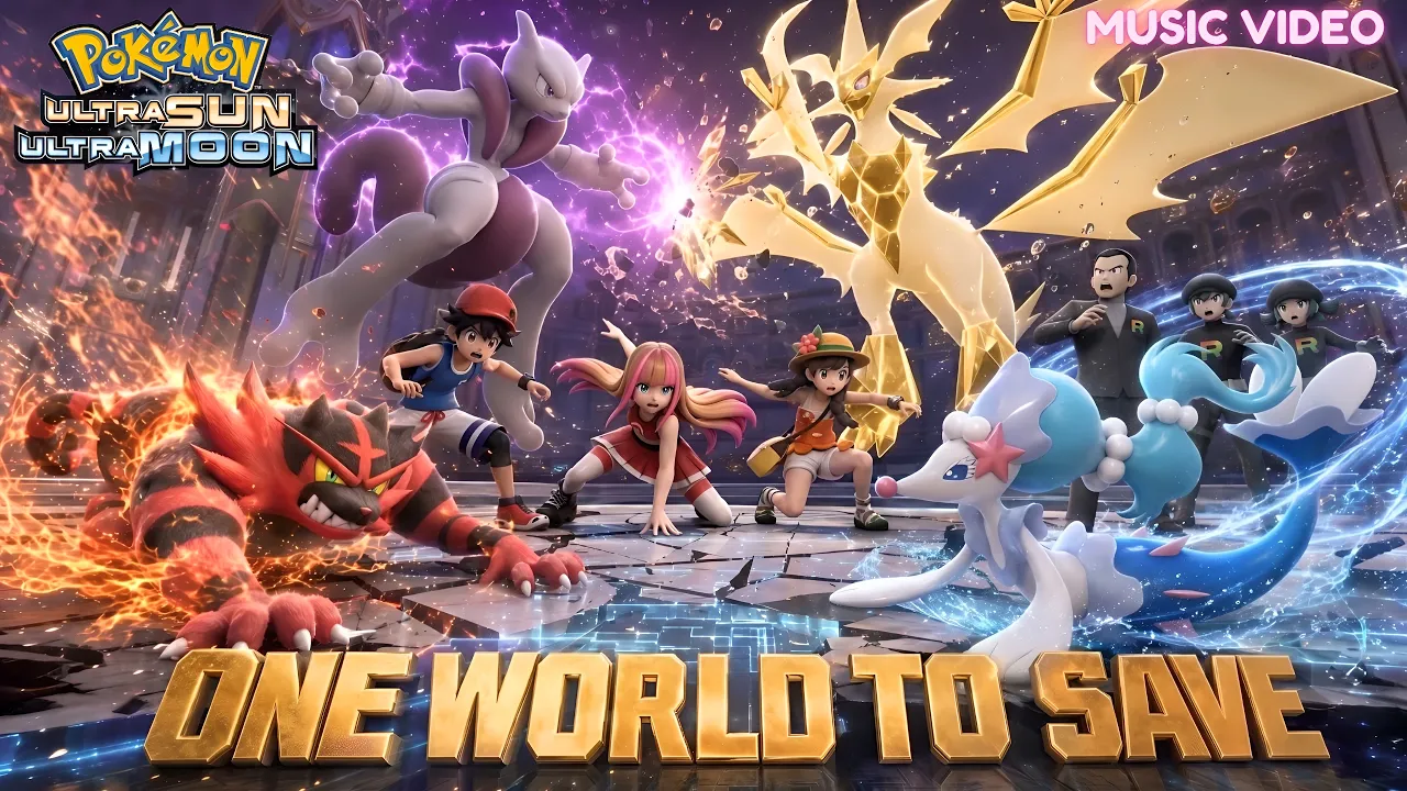 One World To Save | Pokémon Ultra Sun & Moon Epic 3D AMV | ELEXYA
