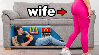 I Built 5 SECRET Restaurants in My House!