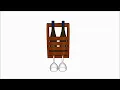 How to Build a Wine Shelf with Glass Rack