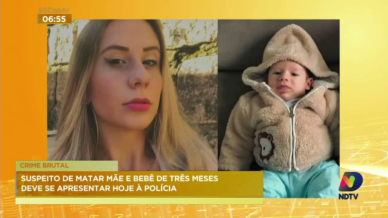 Blumenau: Suspeito de matar mulher e bebê deve se apresentar à polícia nesta terça-feira