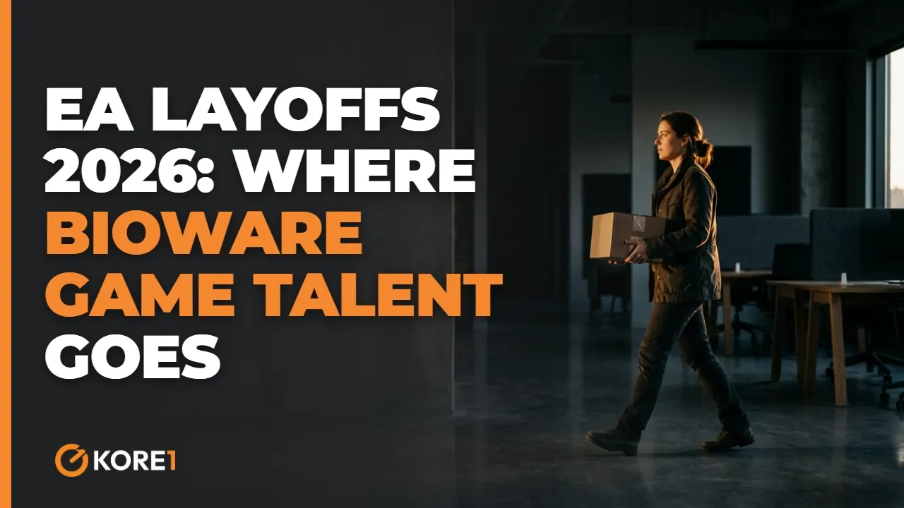 EA Layoffs 2026: Where BioWare Game Talent Goes video - KORE1