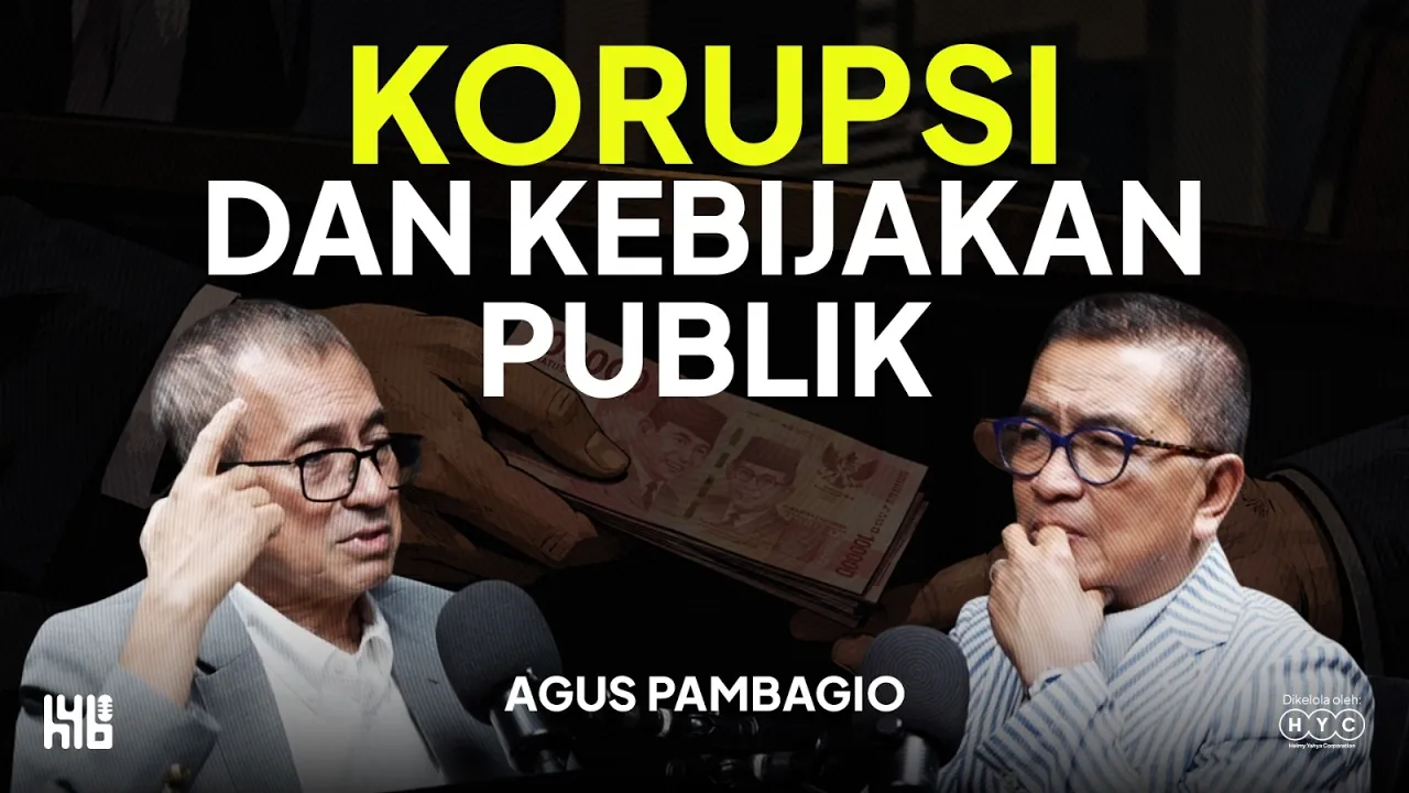 " BICARA KEBIJAKAN PUBLIK " KORUPTOR : DITANGKAP, DITAHAN & HAK ISTIMEWA ?! - AGUS PAMBAGIO