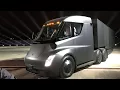 Elon Musk unveils new Tesla Semi electric truck