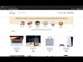 Etsy Application Clone ReactJS with Context API NodeJS