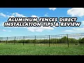Aluminum Fences Direct Review from A DIY er s Perspective