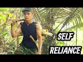 Download Lagu Episode 4: Splitting Palm Roots in the Forest for My Stone House