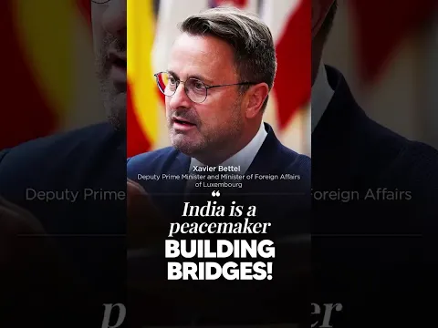 Luxembourg Deputy PM Praises PM Modi