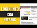 CommonWealth Bank Login - How to Sign in to CBA Netbank Account 2025