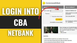 CommonWealth Bank Login - How to Sign in to CBA Netbank Account 2025