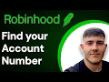 Download Lagu How To Find Your Robinhood Account Number   Quickly (2025 Guide)