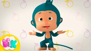 Ko Je Ukrao Kokos? 🥥🐒 Majmunčići su trčali | Decije Pesme | HeyKids na Srpskom